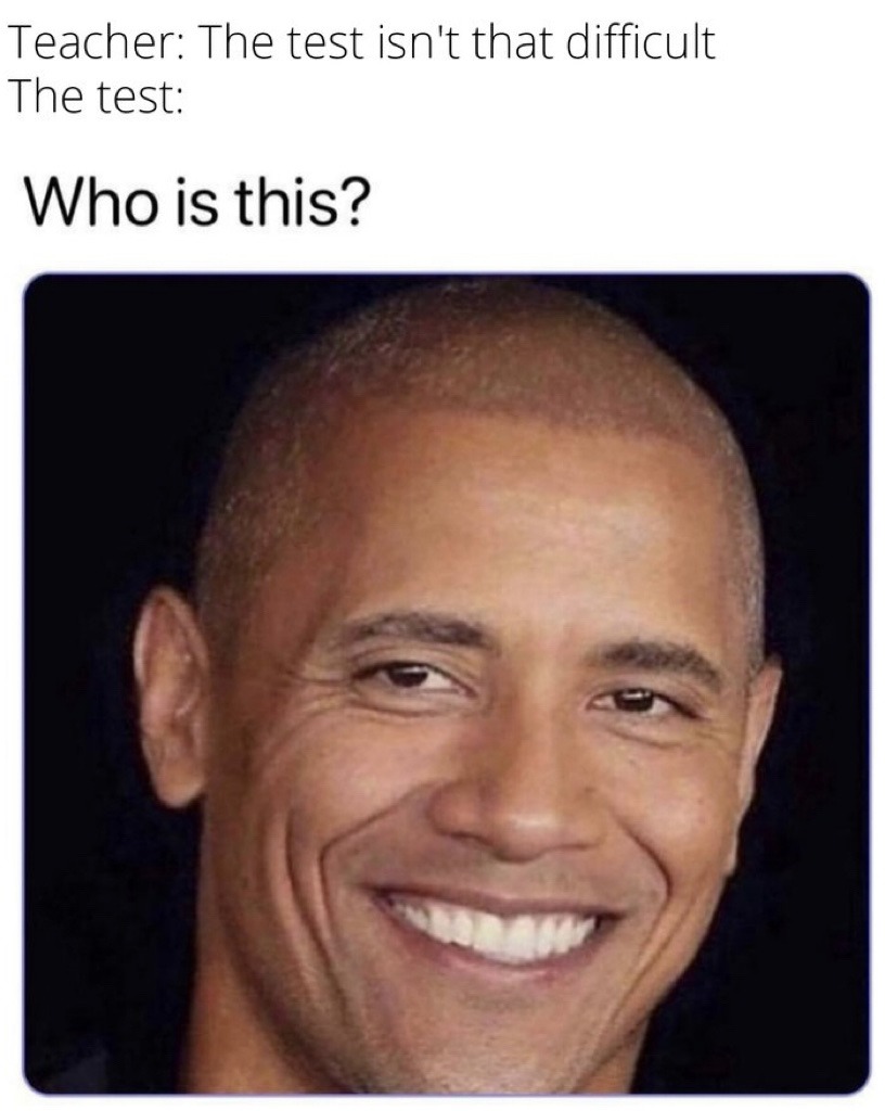 the rock Obama. - meme