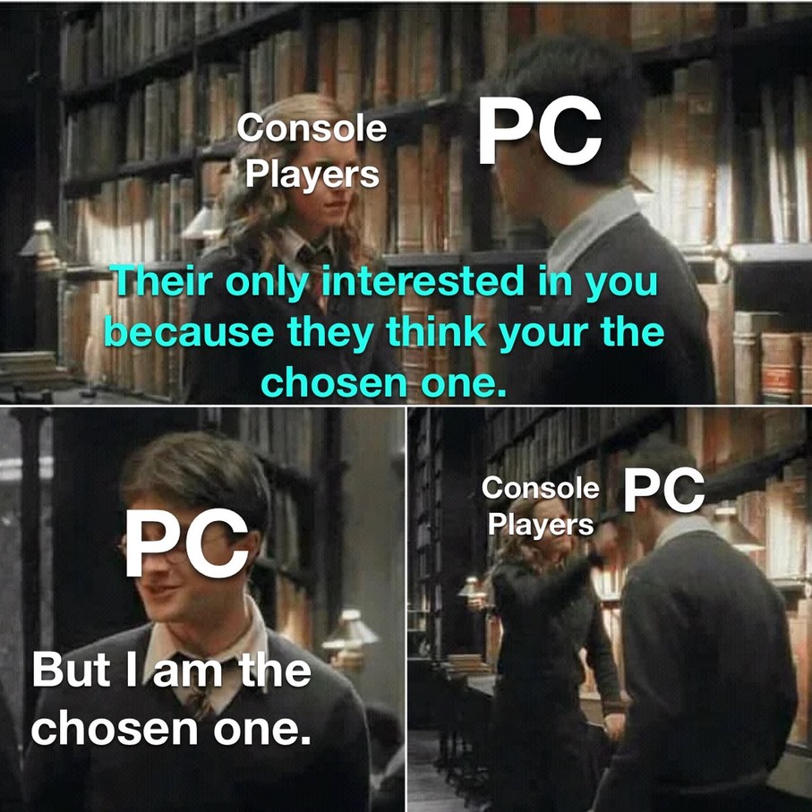 PC vs Console - meme