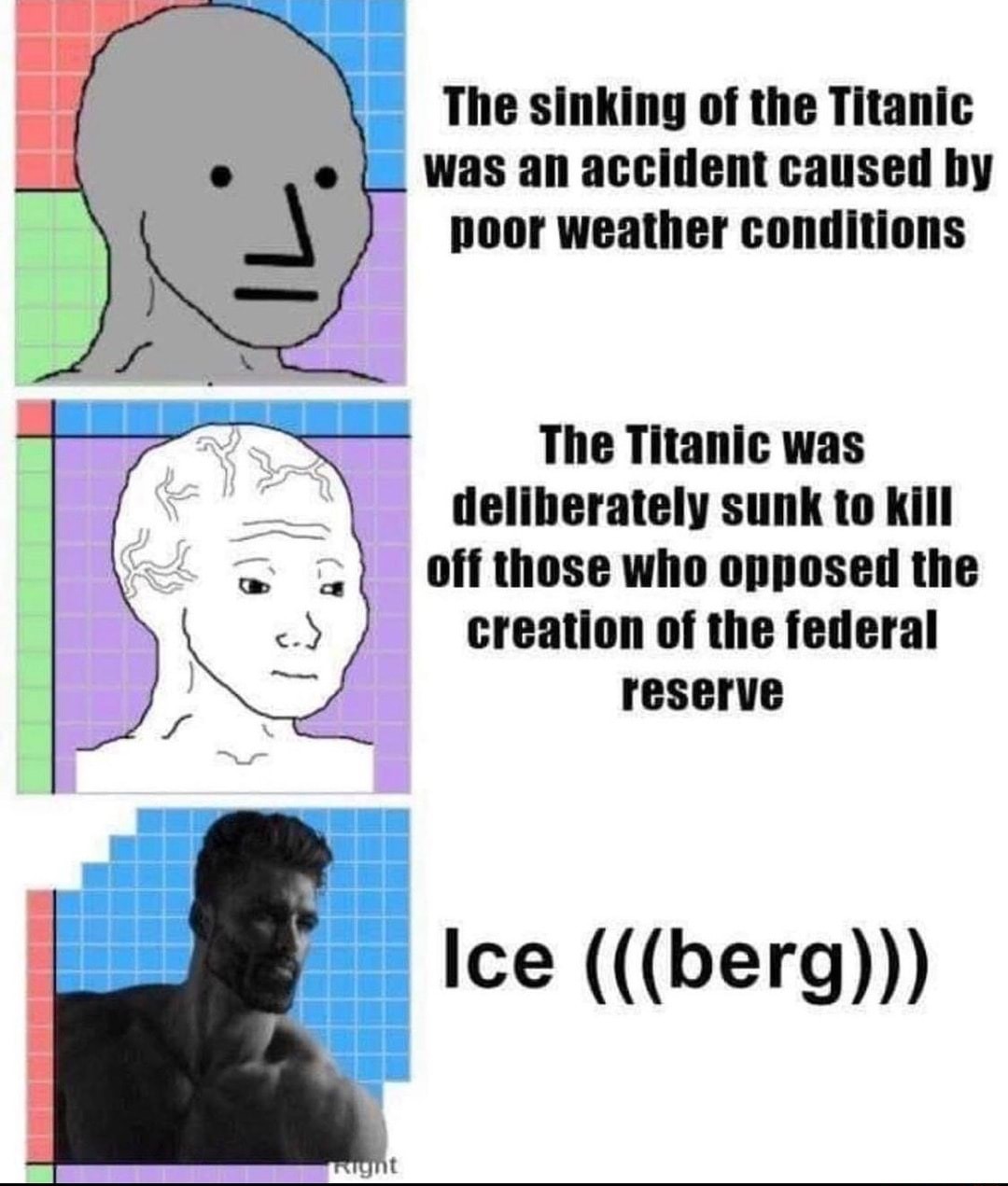 Ice berg - meme