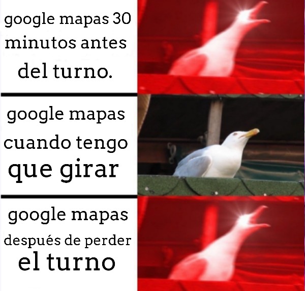 google mapas - meme