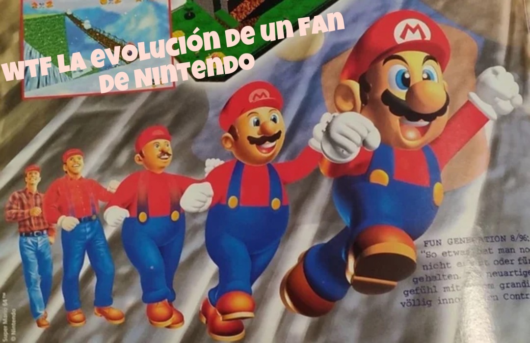 Wtf la evolución de un fan de Nintendo XD - meme