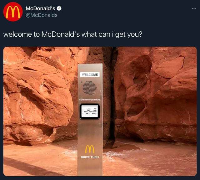 Welcome to McDonald's what can I get you? - meme