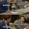 American city naming method