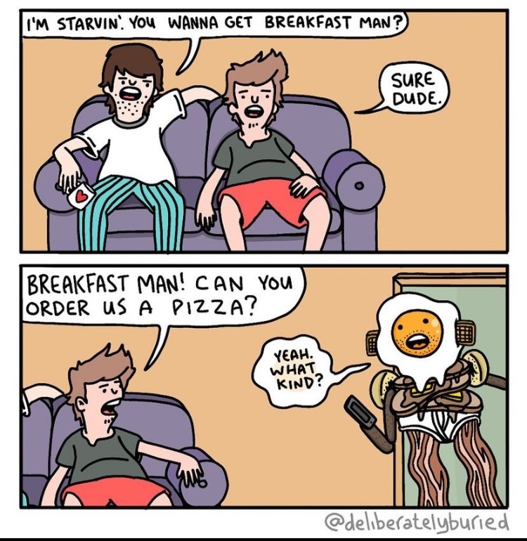 breakfast mean - meme