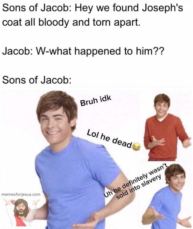 Poor jacob - meme