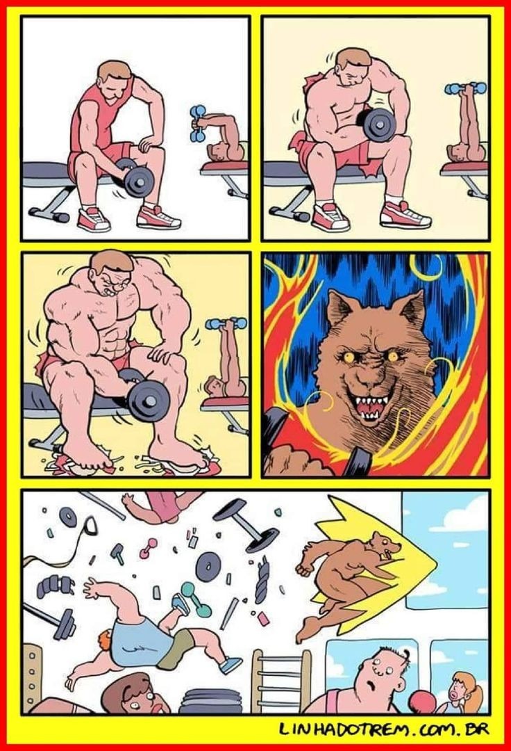 Jogo de macho alfa: Altered Beast - SEGA - meme