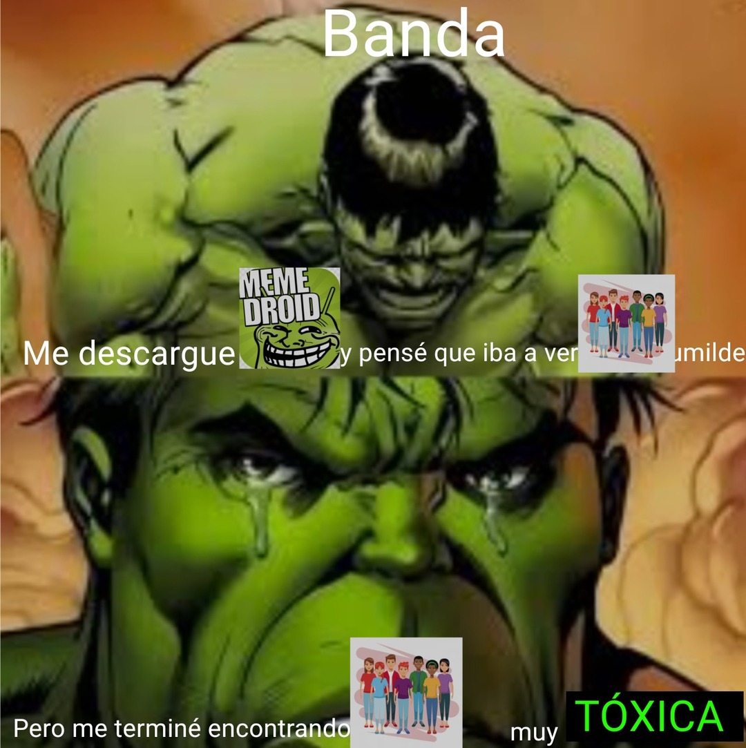 Pobrecito Hulk - meme