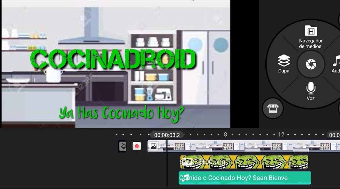 Estoy haciendo una Miniserie Llamada "CocinaDroid" Hagan Platillos o Comidas y publiquenlo a la Página, para aparecer en el episodio 1 - meme