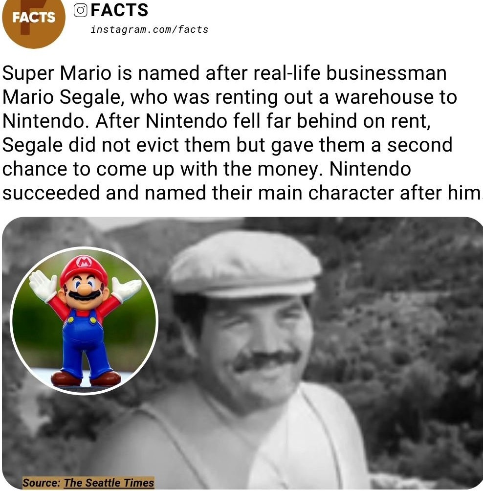 It's-a him, the original Mario - meme