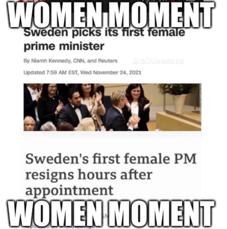 Woman Moment - meme