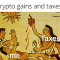 When you report your gains from crypto to the taxman