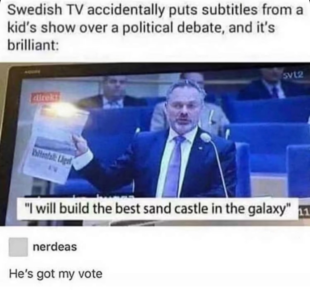 sand castle - meme