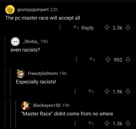 Master race - meme