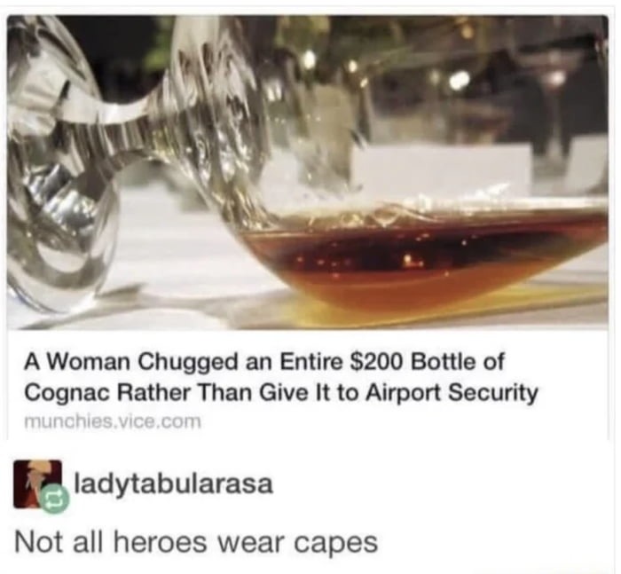"Not all capes wear heroes" - meme