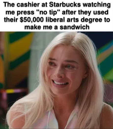 No tip - meme