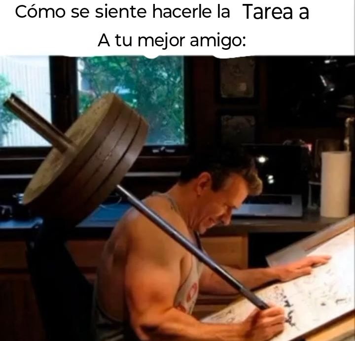 Yo en primaria hice eso porque el no sabía del tema - meme