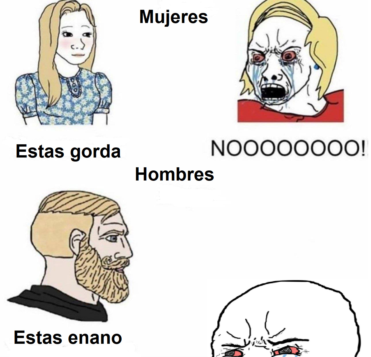 Los Chad atacan ahora - meme