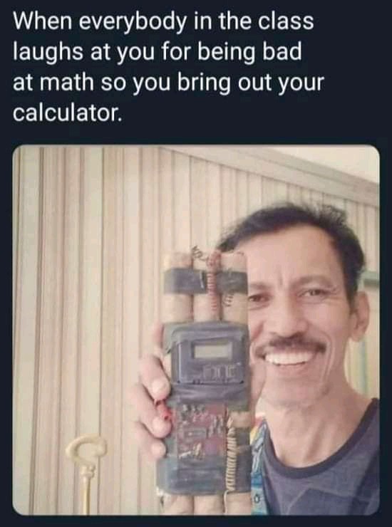 Calulator - meme