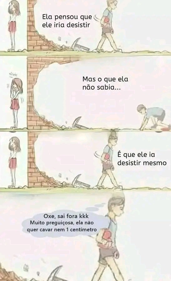 Muita preguiça - meme
