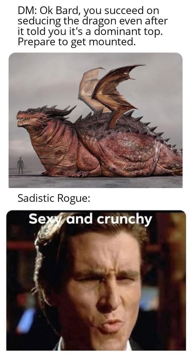 DM really said 'prepare to be mounted' - meme