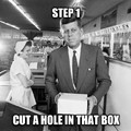 JFK knows what to do