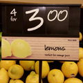 Lemons perfect for orange juice