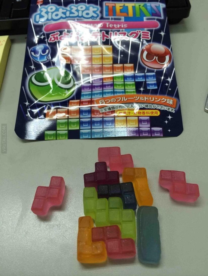 Tetris en gomitas - meme