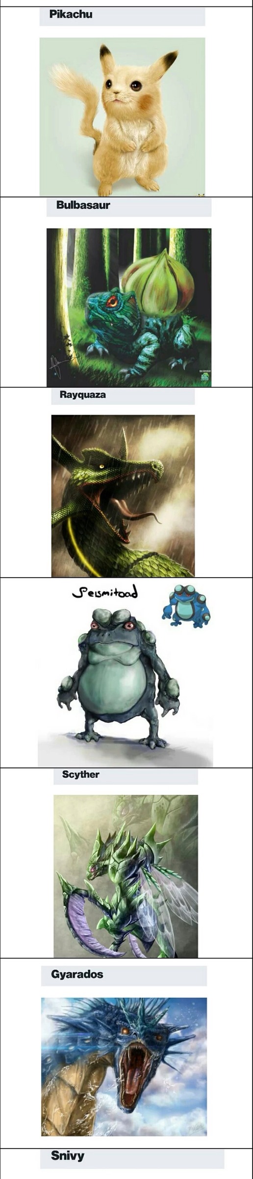 Pokémon drawings - meme
