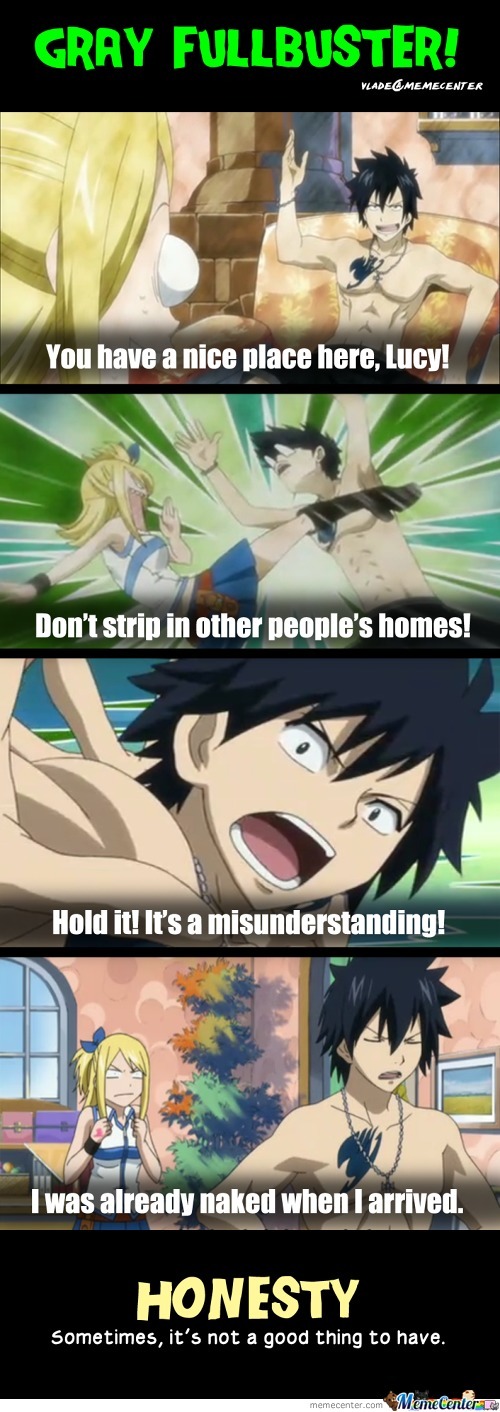 Anime: Fairy Tail - meme