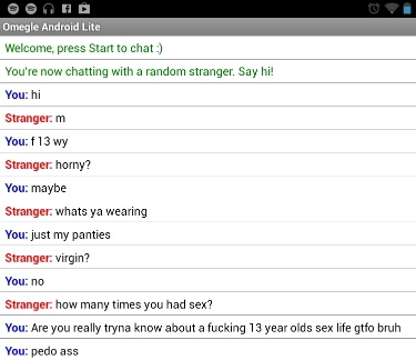 People on omegle these days SMFH - meme
