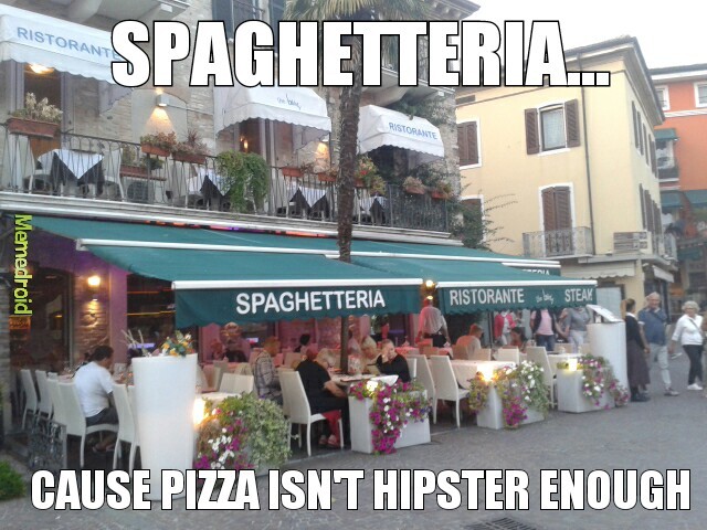 Spaghetteria - meme