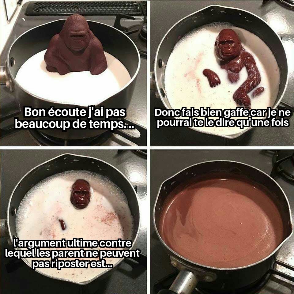 Chocolate Harambe - meme