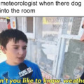 when meteorologist get bored