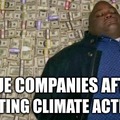 Glue companies after inventing climate activists