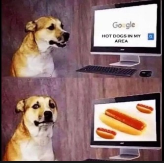 hot dog - meme