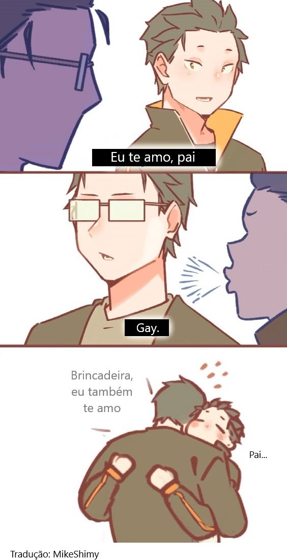 Relação de pai e filho - meme