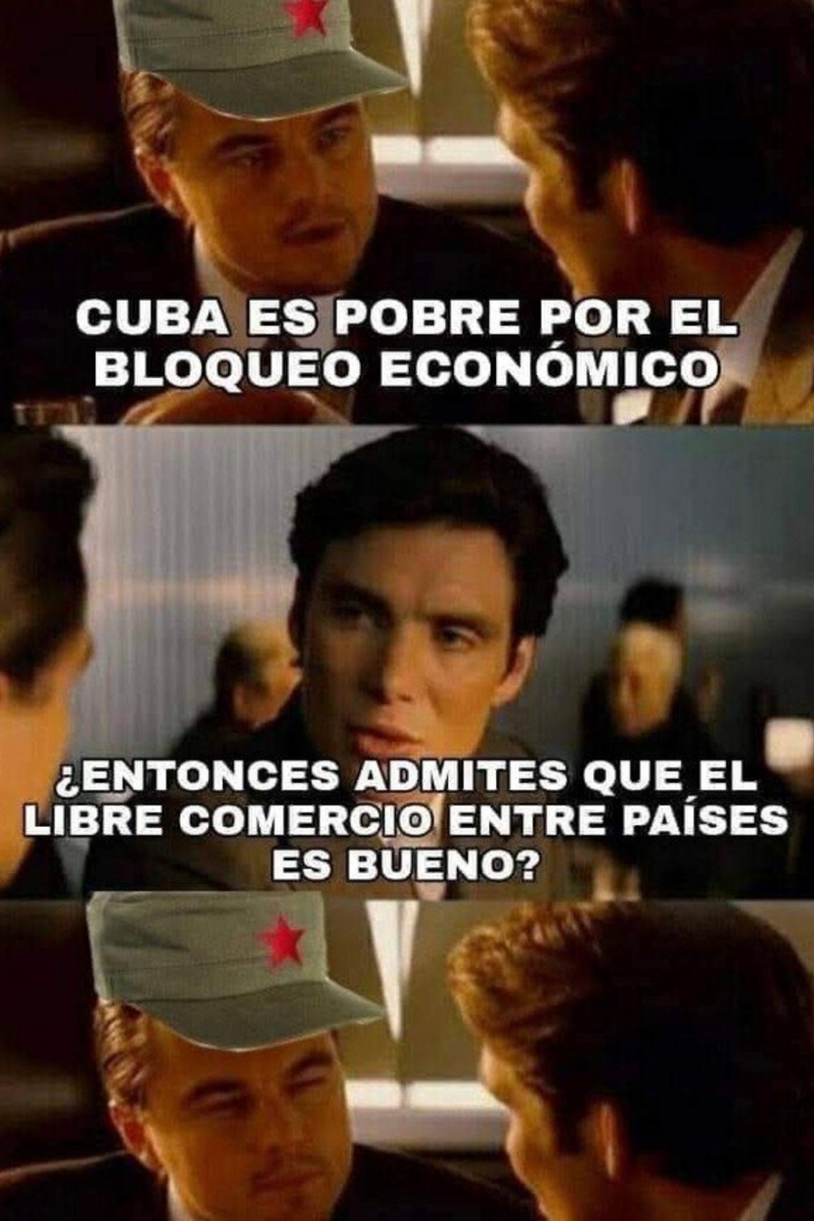 Entonces sí crees que el libre comercio sirve? - meme