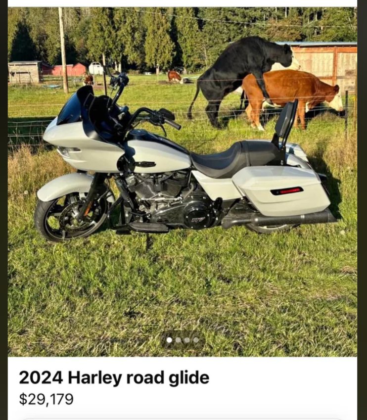 ﻿2024 Harley road ,179 glide
