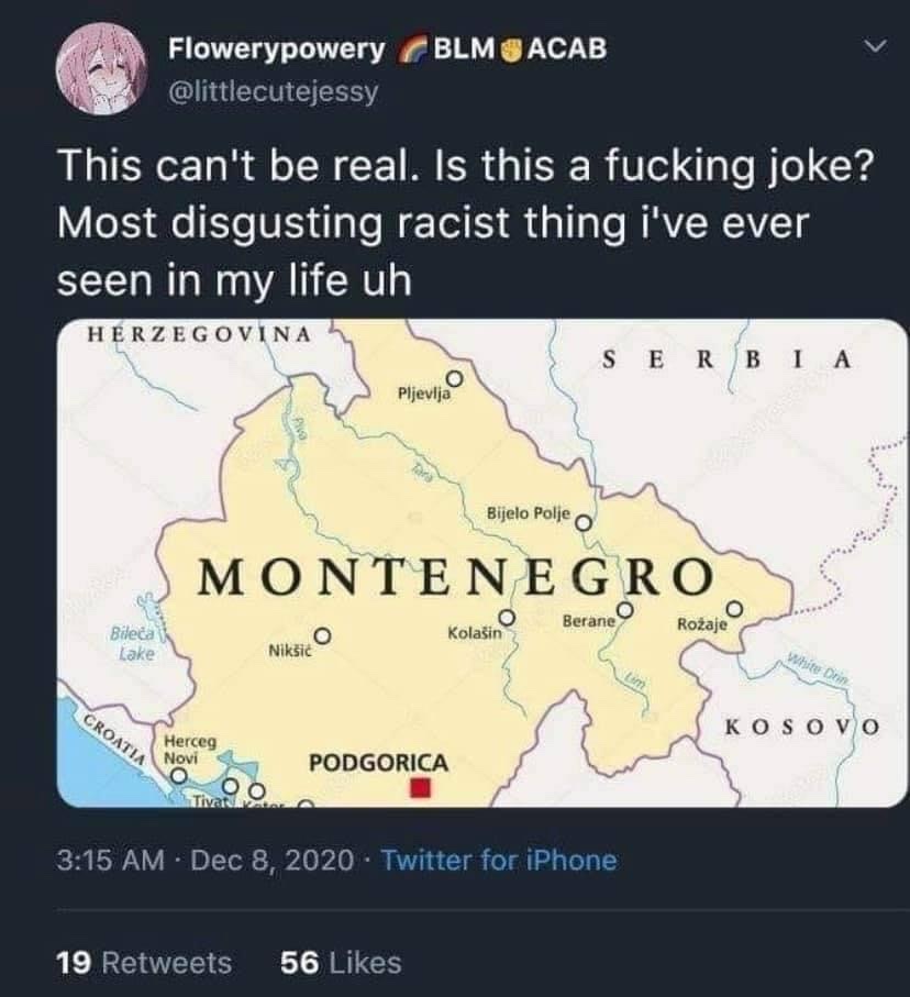 Montenegro - meme