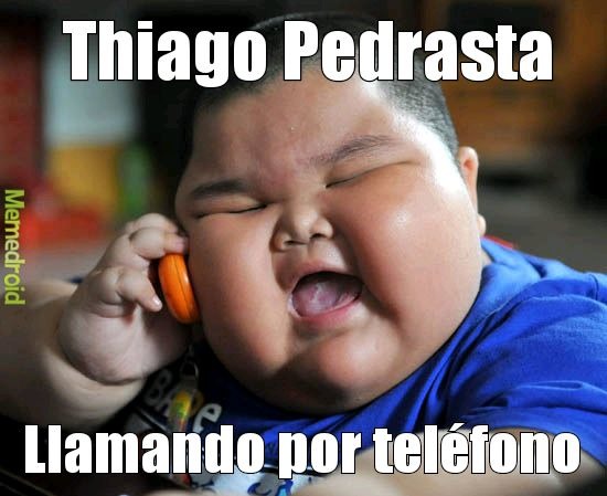 Thiago Pedrasta - meme