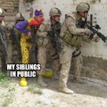 Soldier clown meme