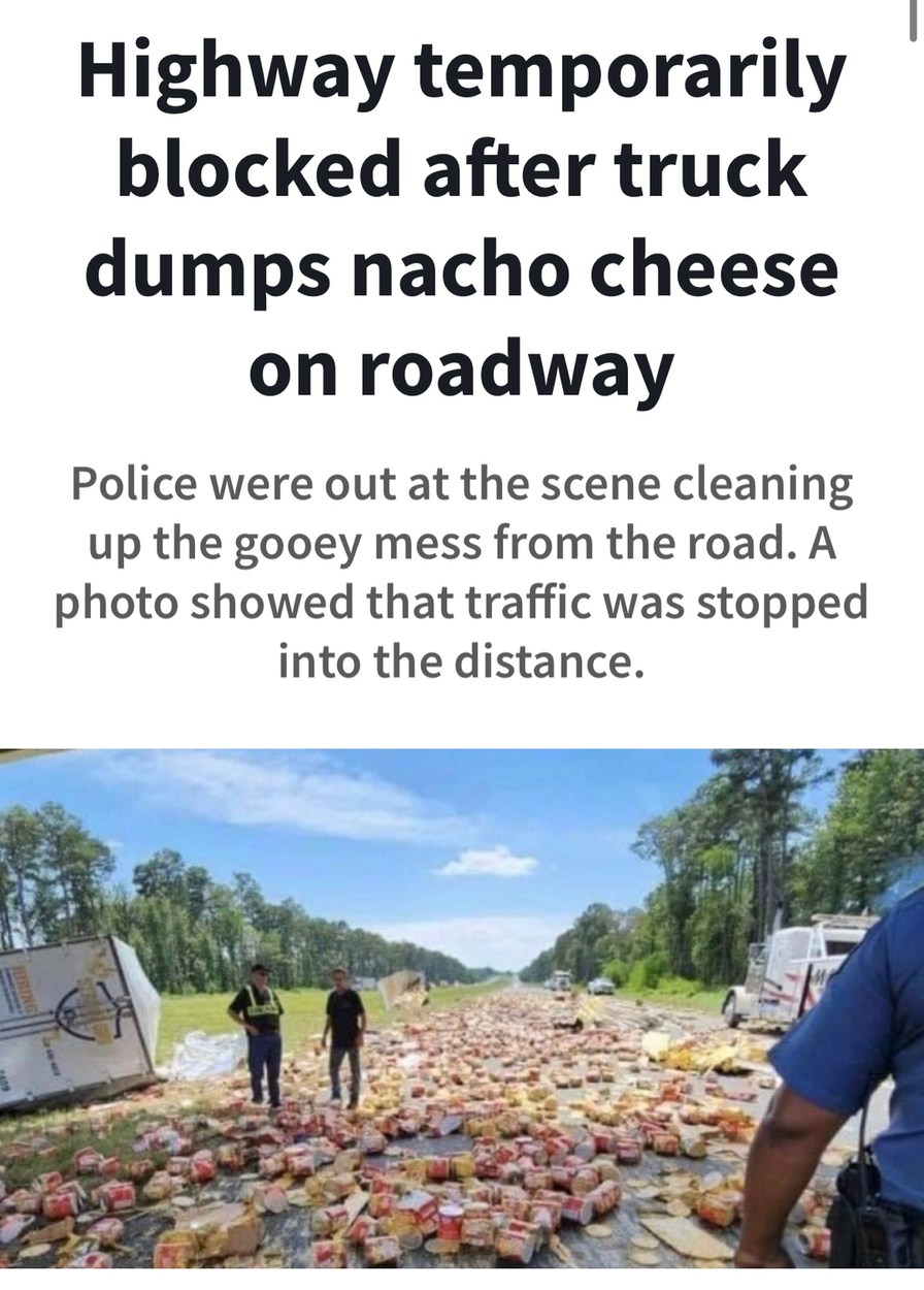 Nacho ordinary accident - meme
