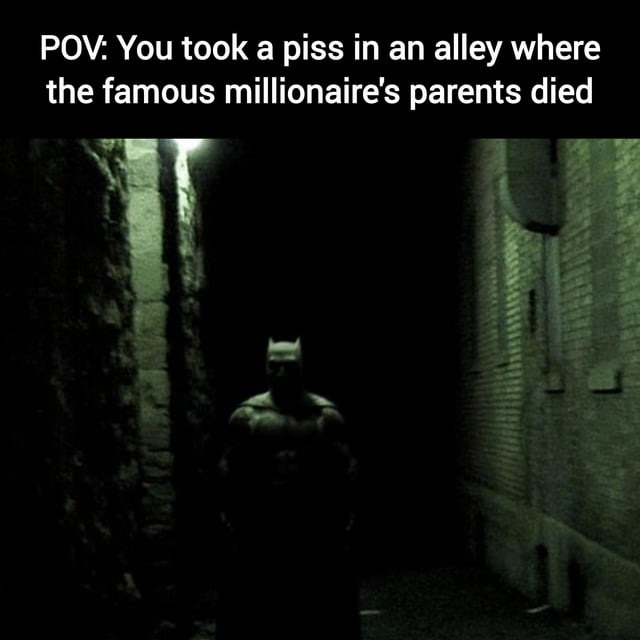 Remember that Batman is watching you - meme