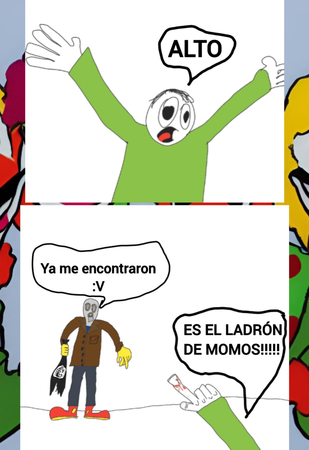 Se busca: Ladrón de momos - meme