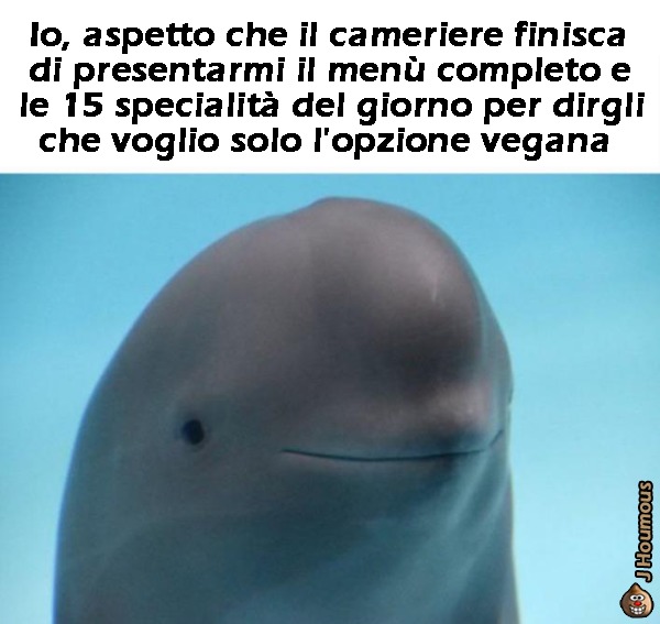 Opzione vegana - meme