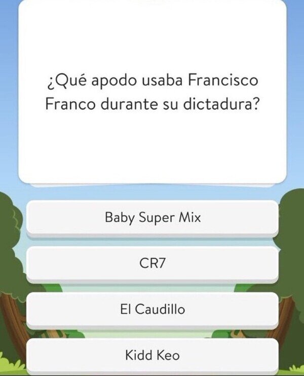 qué llevaba Franco en su playlist? spoiler: no era Rosalía - meme