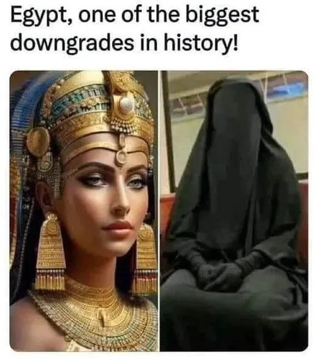 Egypt downgrade - meme