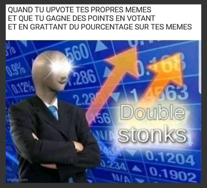 Mastaflex je n'ai pas downvote tes memes je te le promet