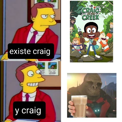 Craig niga y craig gorilla - meme