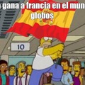España gana a Francia en el Mundial de Globos